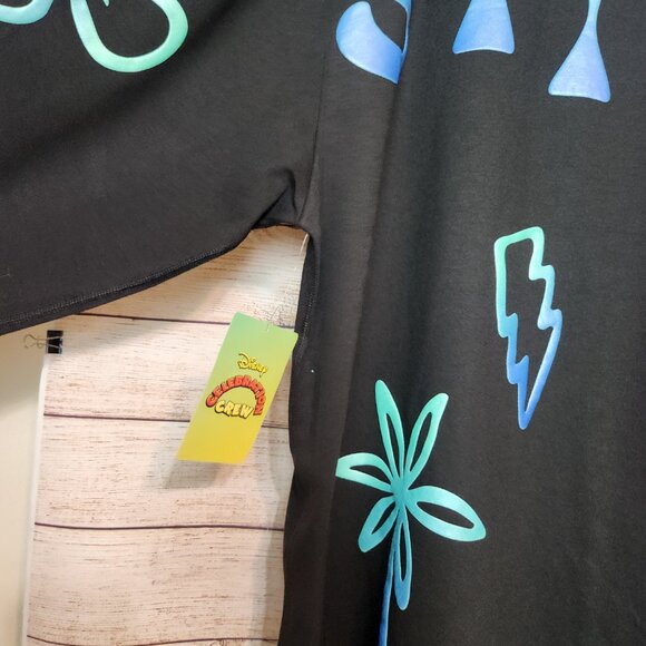 NWT Disney Stitch 626 Celebration Crew Black Long Sleeve Spirit Jersey XXL - Picture 14 of 16